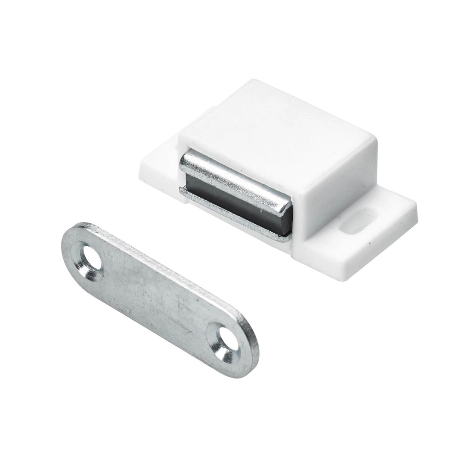 Hettich Nábytkový magnet, kov/plast, 5 kg, bílá