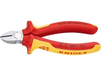 Knipex Boční štípací kleště, chromované, izolované vícekomp.návleky, VDE, 140 mm
