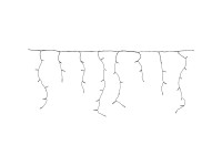 Ledový déšť 200 LED studená bílá