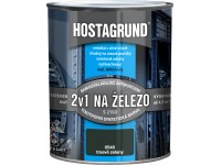 Hostagrund Základní i vrchní barva 2v1 na železo S2160, 0540 tm. zelená, 600 ml