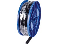 LUX Suchý zip samolepicí černý, šířka 20 mm - metráž