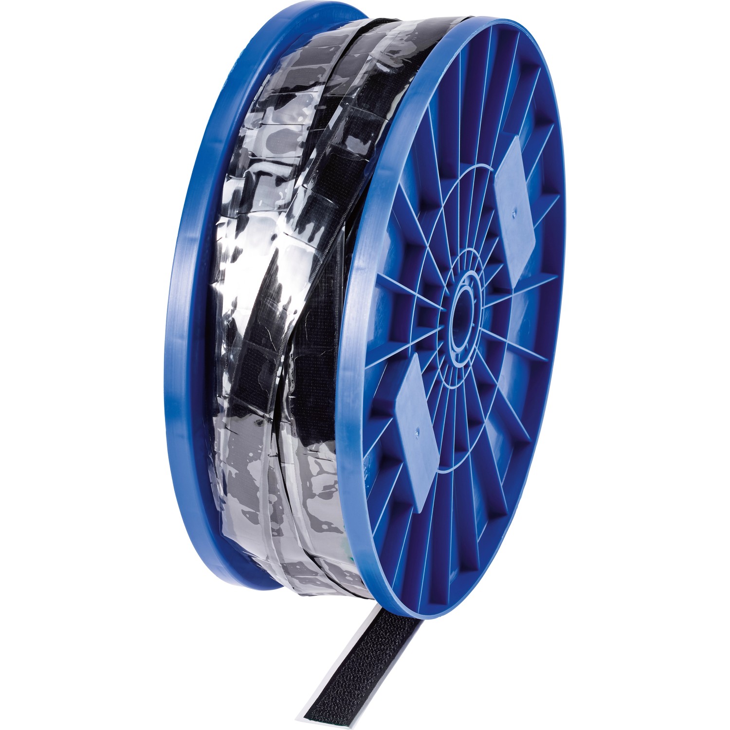 LUX Suchý zip samolepicí černý, šířka 20 mm - metráž