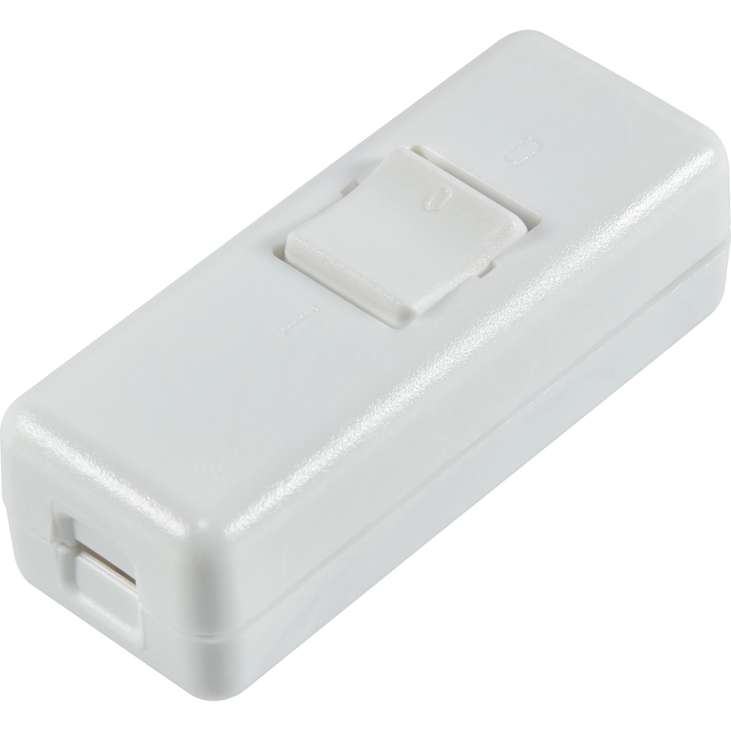 OBI Mezišňůrový vypínač 10 A, bílý