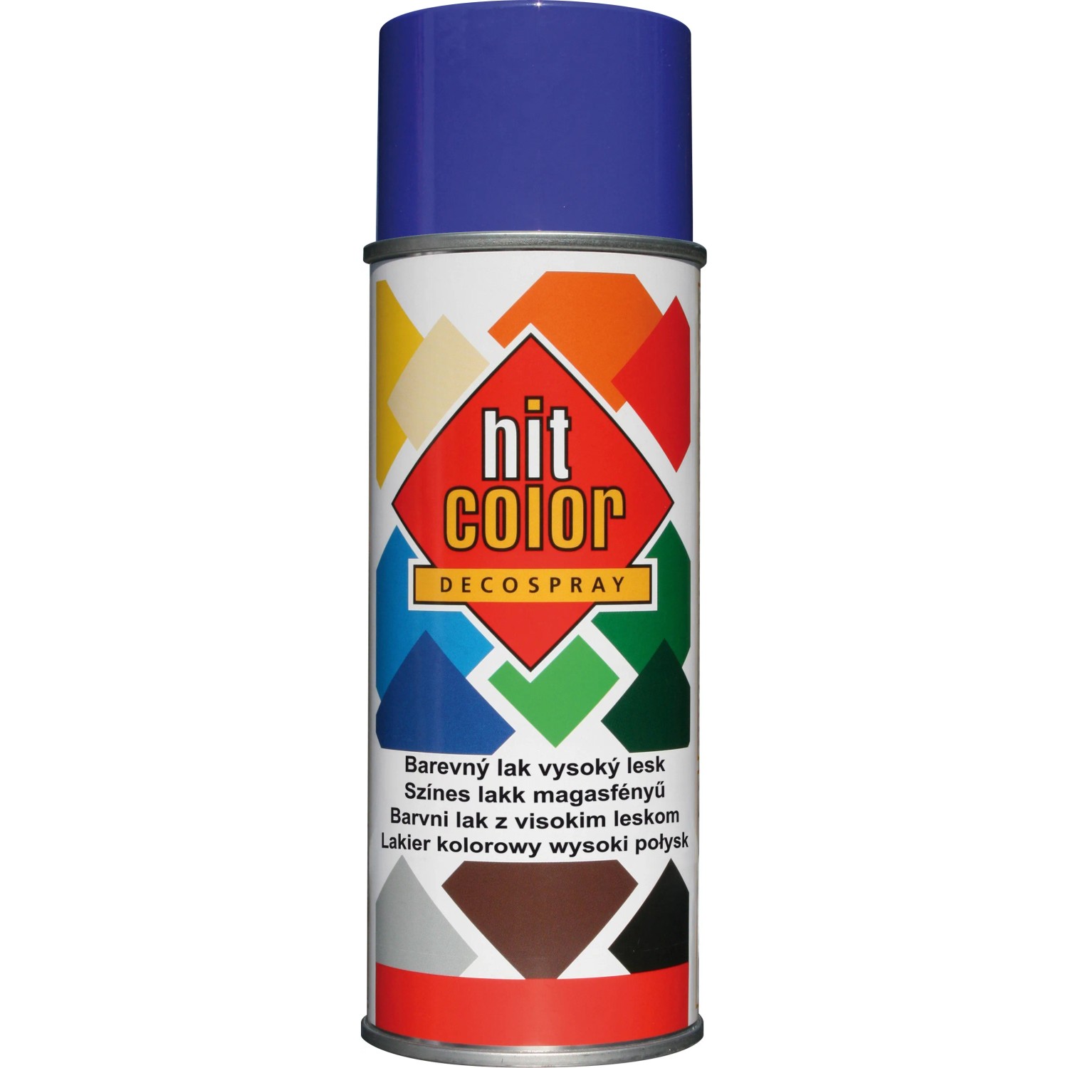 hitcolor Dekorativní lak ve spreji vysoký lesk smetanově fialový 400 ml