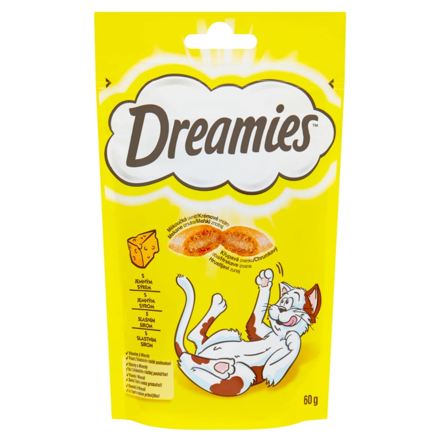 Dreamies Pochoutka pro kočky sýrové 60 g