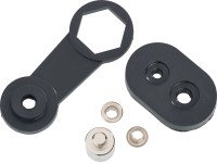 Patentní knoflíky, šedé, 150 ks, 4 x 7,5 mm