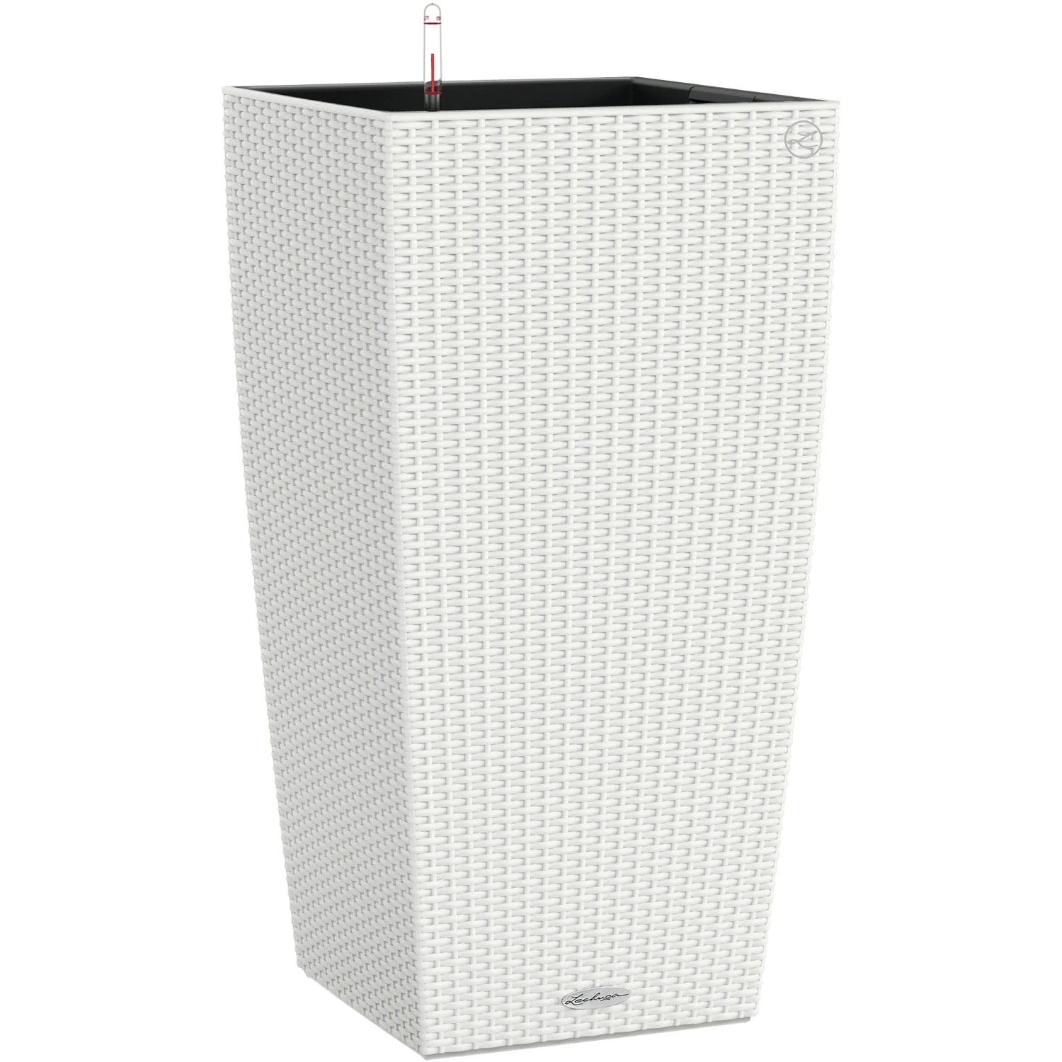 Lechuza Květináč Cubico Cottage 30 bílý, 565 x 295 x 295 mm