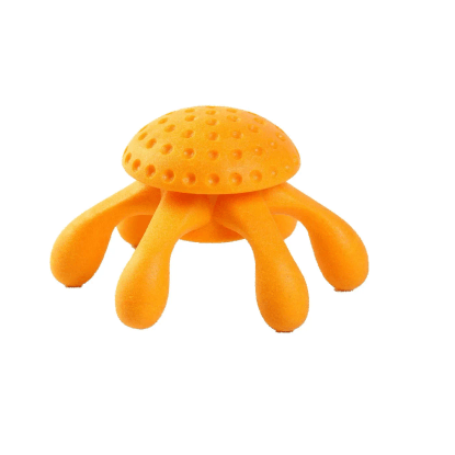 Kiwi Walker Plovací chobotnice z TPR pěny, oranžová, 12 cm