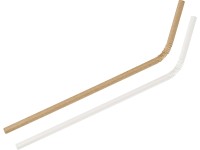 Fackelmann Slámka papírová Fair ohýbací, 40 ks