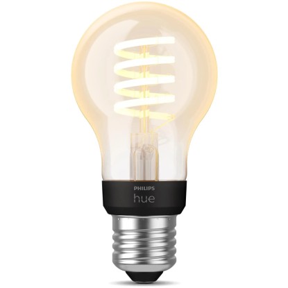 Philips Hue Smart žárovka White Ambiance Filament A60 E27 7W 550lm 2200-4500K