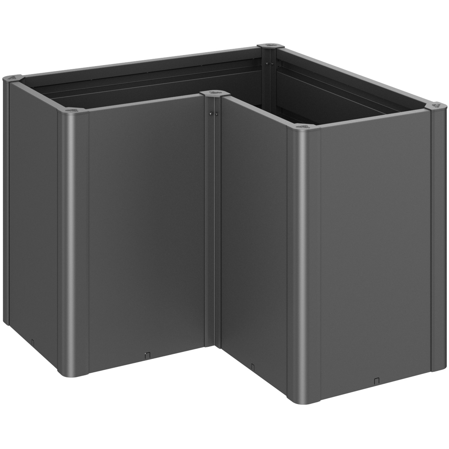 Biohort Vyvýšený záhon Belvedere Maxi L100 tmavě šedý, 102 x 102 x 53 x 77 cm