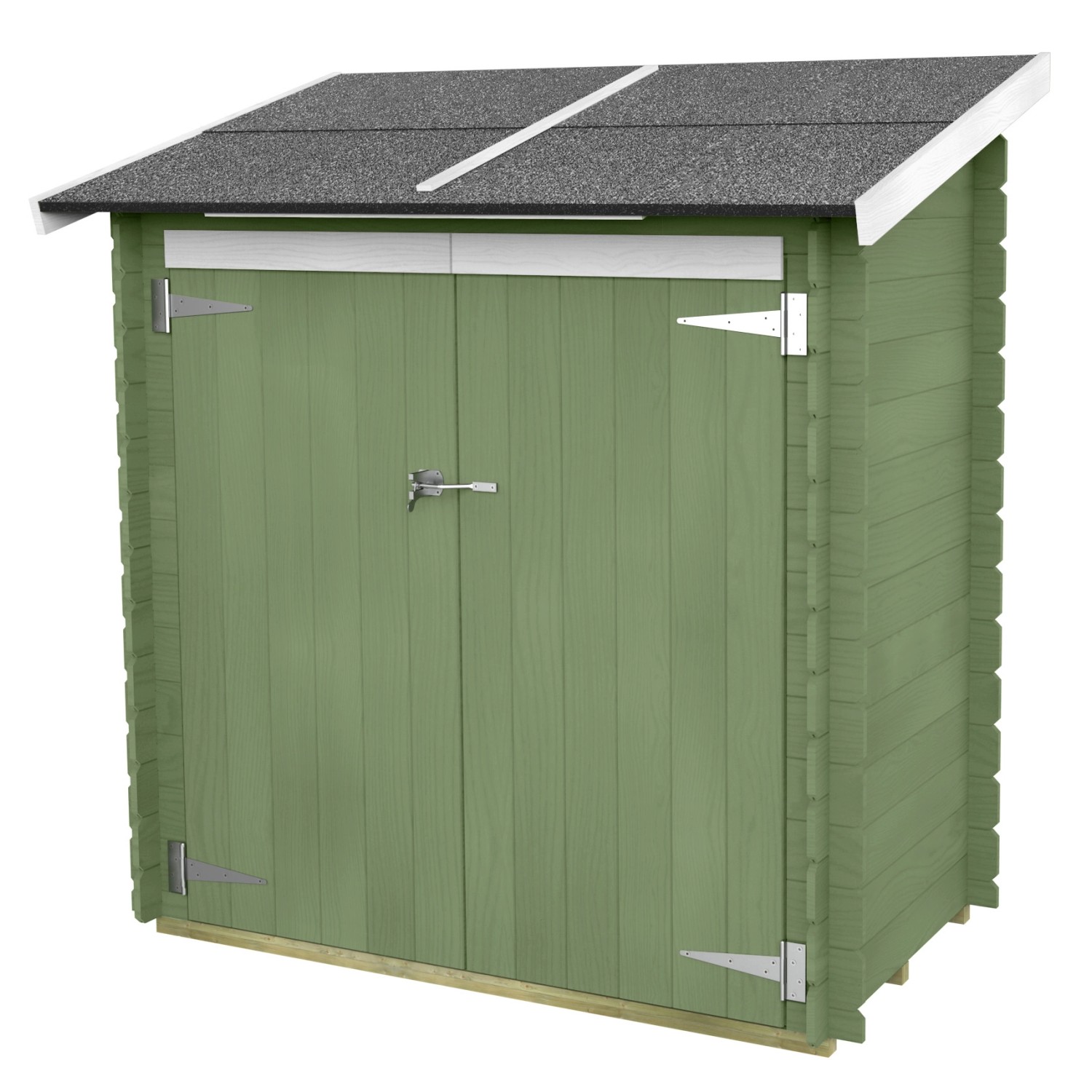 Twig Dřevěný zahradní domek BH16 Serena, zelená, 155 x 85 cm