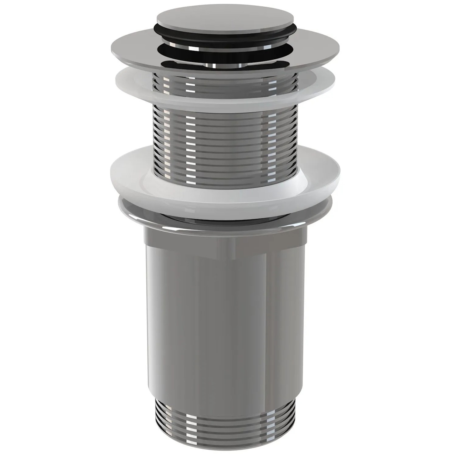 Alca Výpust umyvadlová A394 CLICK/CLACK 5/4" bez přepadu, kov, malá zátka