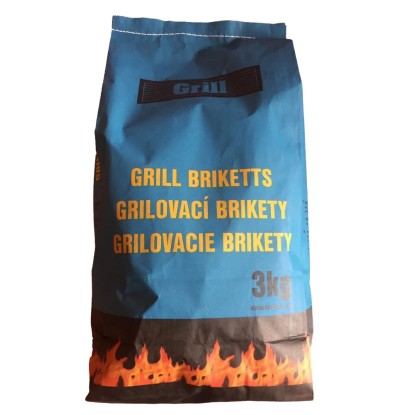 Grilovací brikety 3 kg
