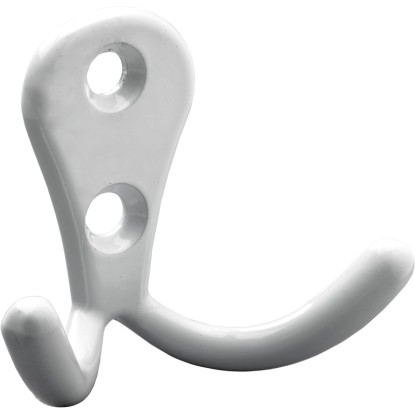 Hettich Věšák Classic z tlakově litého zinku bílý 54 x 44 x 24 mm