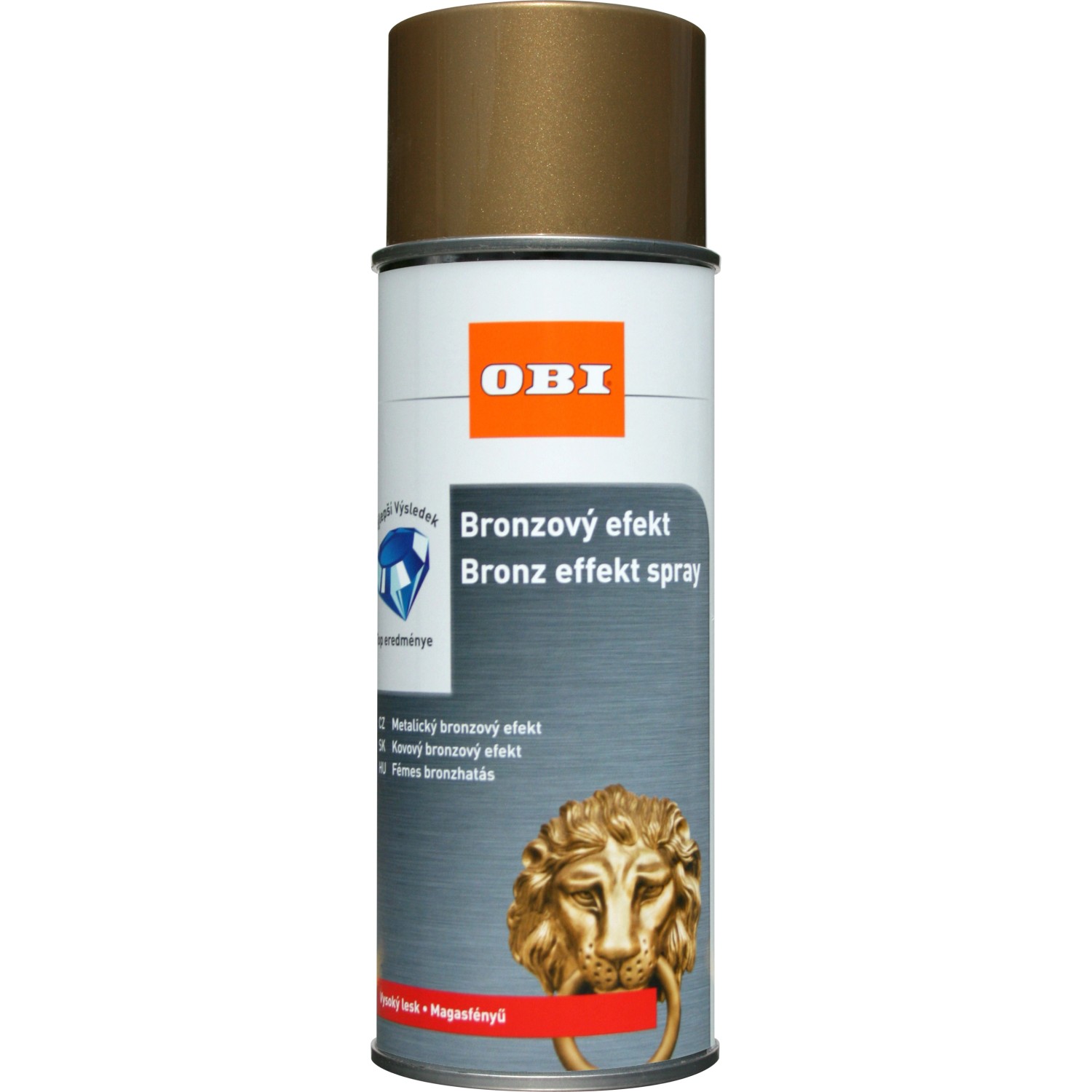 OBI Sprej kovový efekt zlatá 400 ml