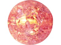 LED světelný řetěz s koulemi v popraskaném vzhledu pestrobarevný