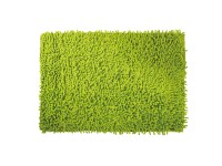MSV Koupelnová předložka Chenille s vysokým vlasem zelená 40 x 60 cm