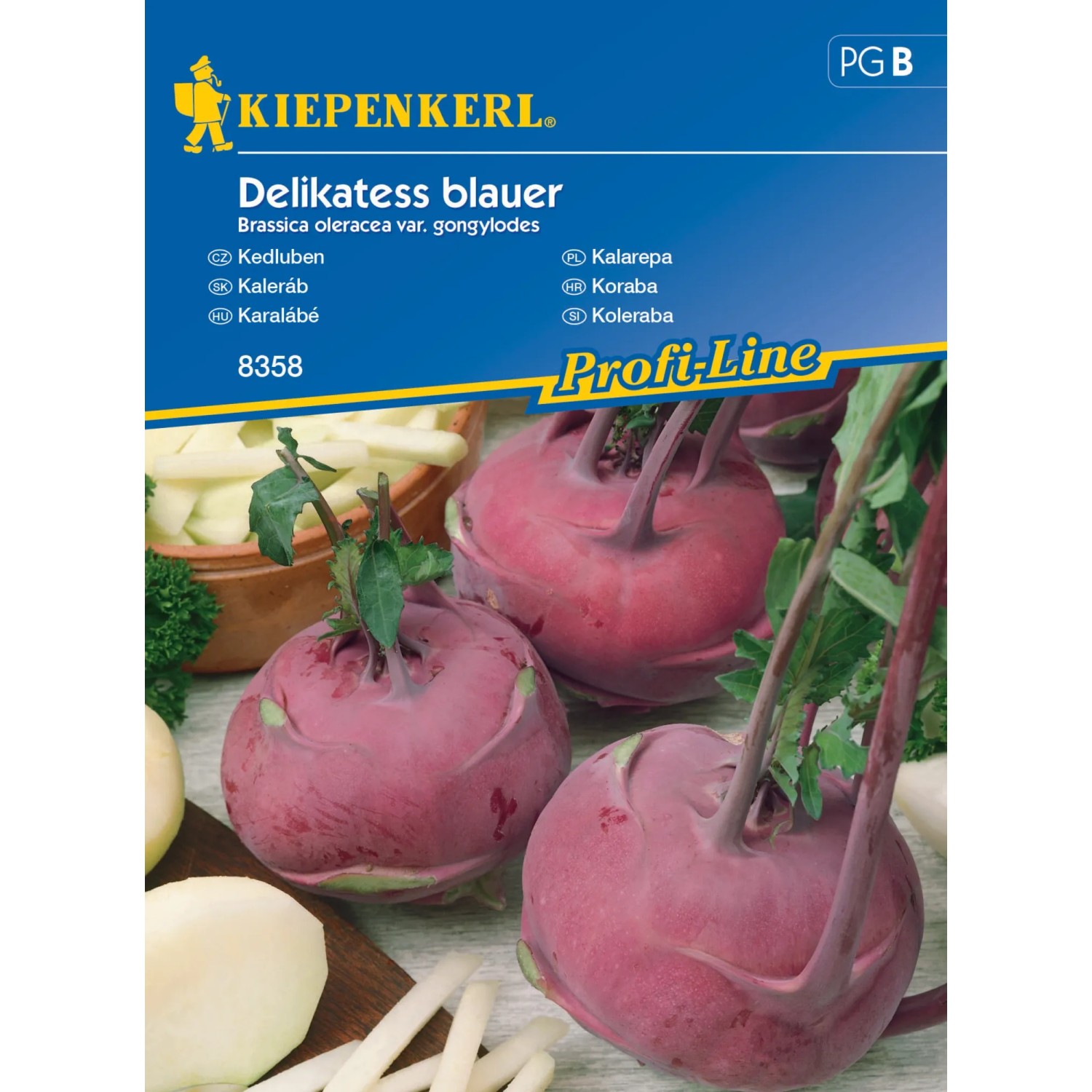 Kiepenkerl Semínka Kedluben Delikateß blauer