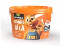 PRIMALEX Bílý vnitřní malířský nátěr BOBŘÍ BÍLÁ 15 kg