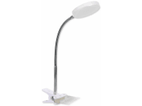 Top Light Lucy KL LED stolní lampička s klipem bílá