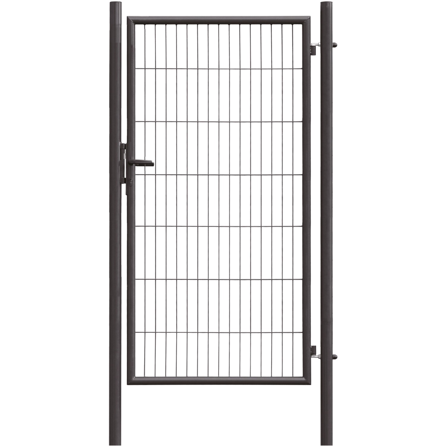 Floraworld Jednokřídlá branka pro plot z drátěných panelů, antracit, 175 x 100cm