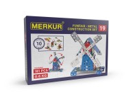 Merkur Dětská kovová stavebnice 019 Větrný mlýn, 181 dílků