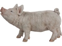 Dekorativní figurka stojícího prasátka 33 cm