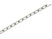 LUX-TOOLS Řetěz krátkočlánkový kulatý žárově pozinkovaný pr. 6 mm - metráž