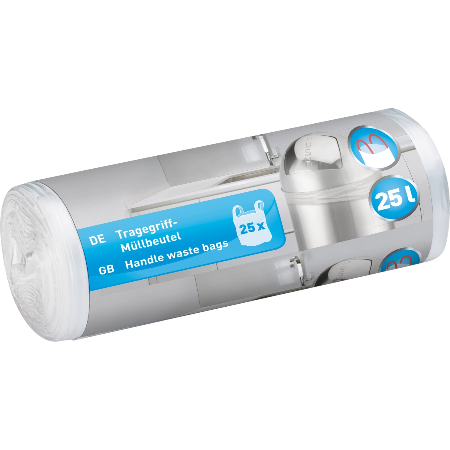 Pytel na odpadky 25 l s uchy, 25 ks