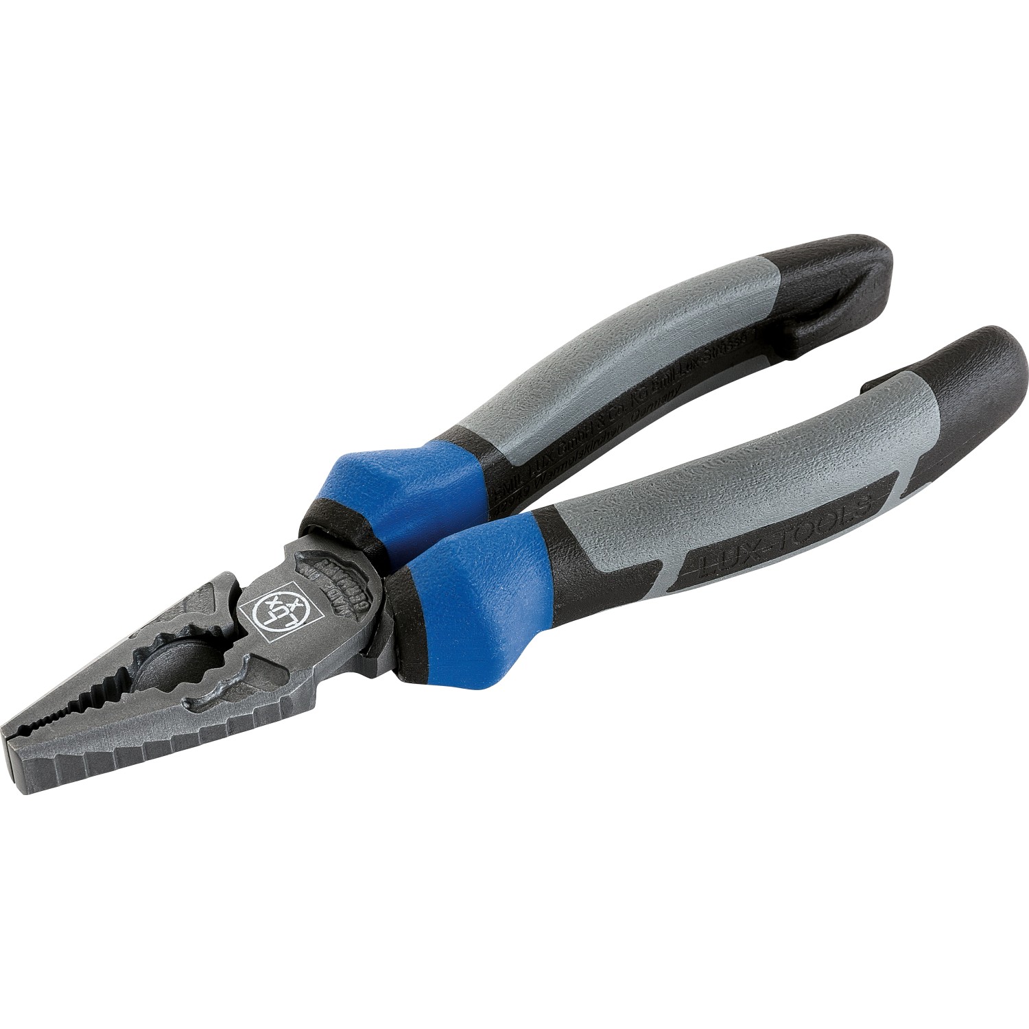 LUX-TOOLS PRO Kombinované kleště s 3K rukojeťmi, 160 mm