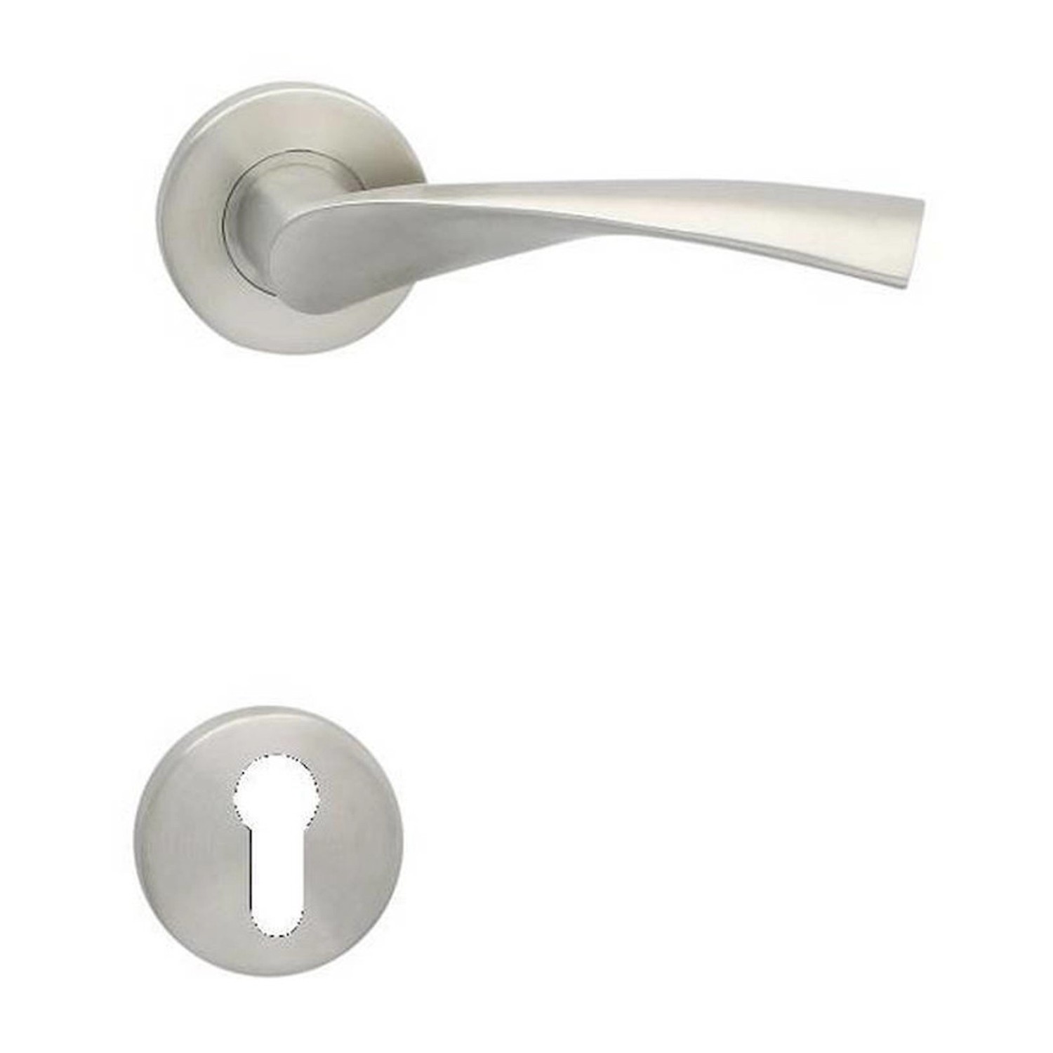 Cobra Rozetové dveřní kování GIUSSY-R III PZ IN, nerez