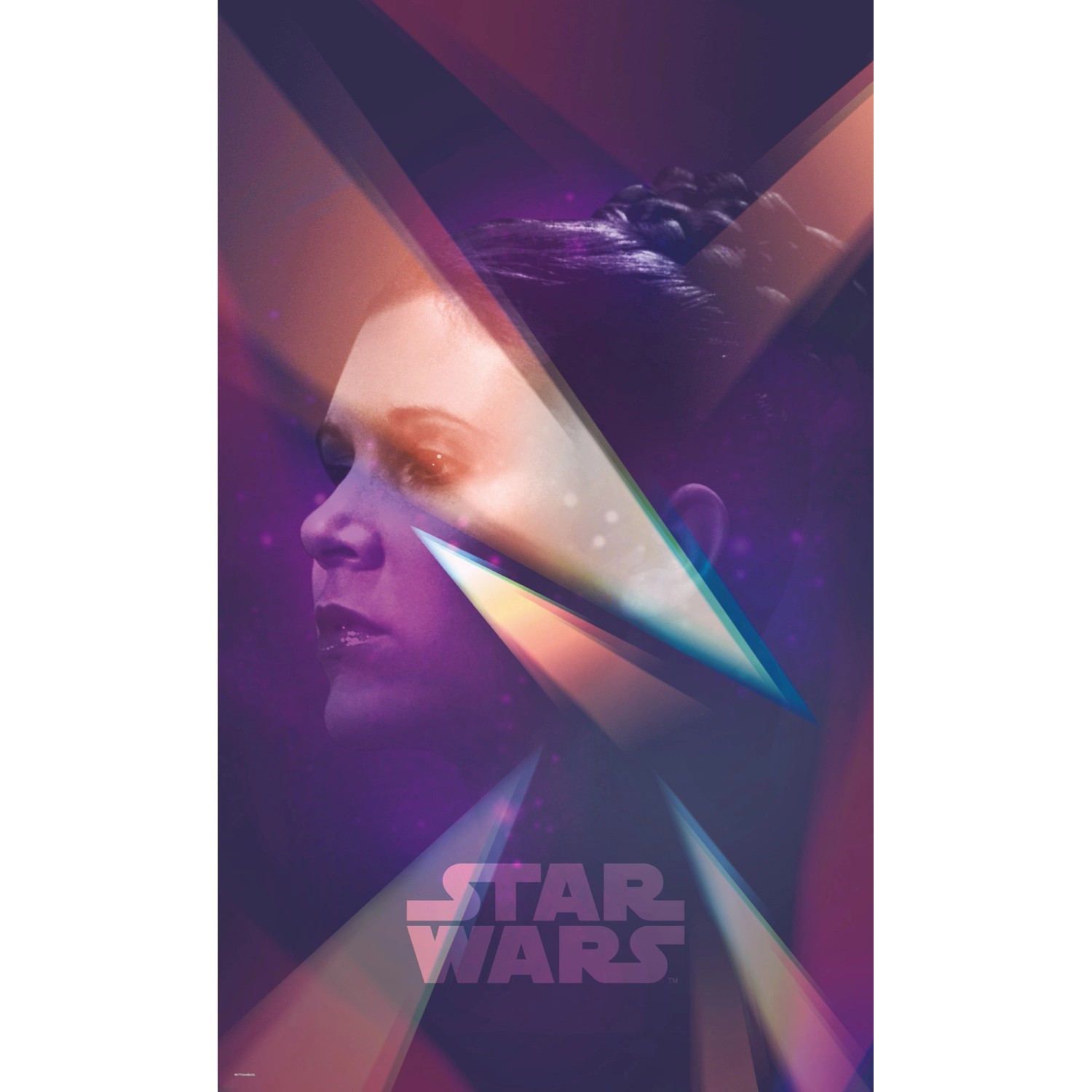 Komar Vliesová fototapeta Star Wars Female Leia 120 x 200 cm