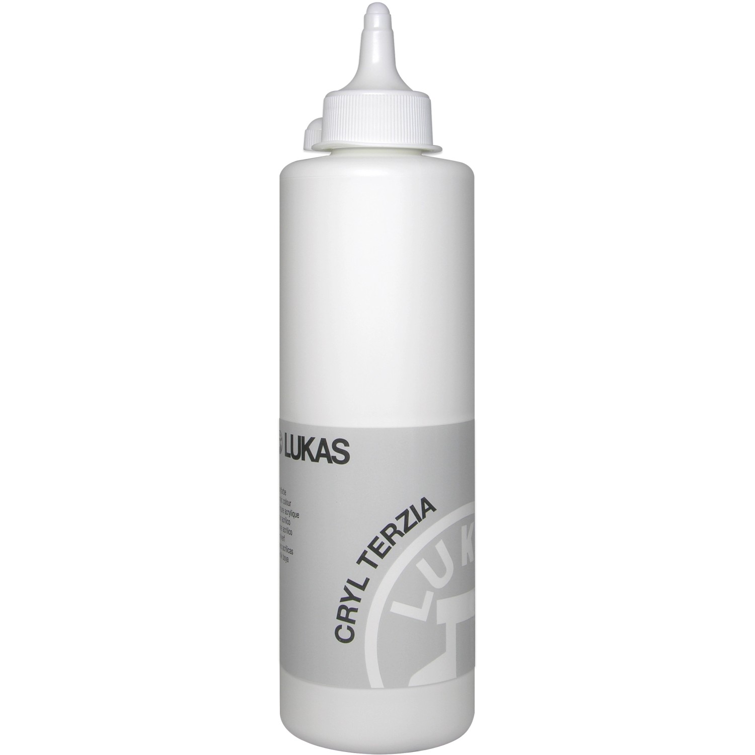 LUKAS Akrylová barva Cryl Terzia titanová bílá, 500 ml