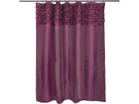 baliv Sprchový závěs, fialový, polyester, 180 x 180 cm