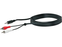 Schwaiger Adaptérový kabel audio stereo 3 m Schwaiger Adaptérový kabel audio stereo 3 m