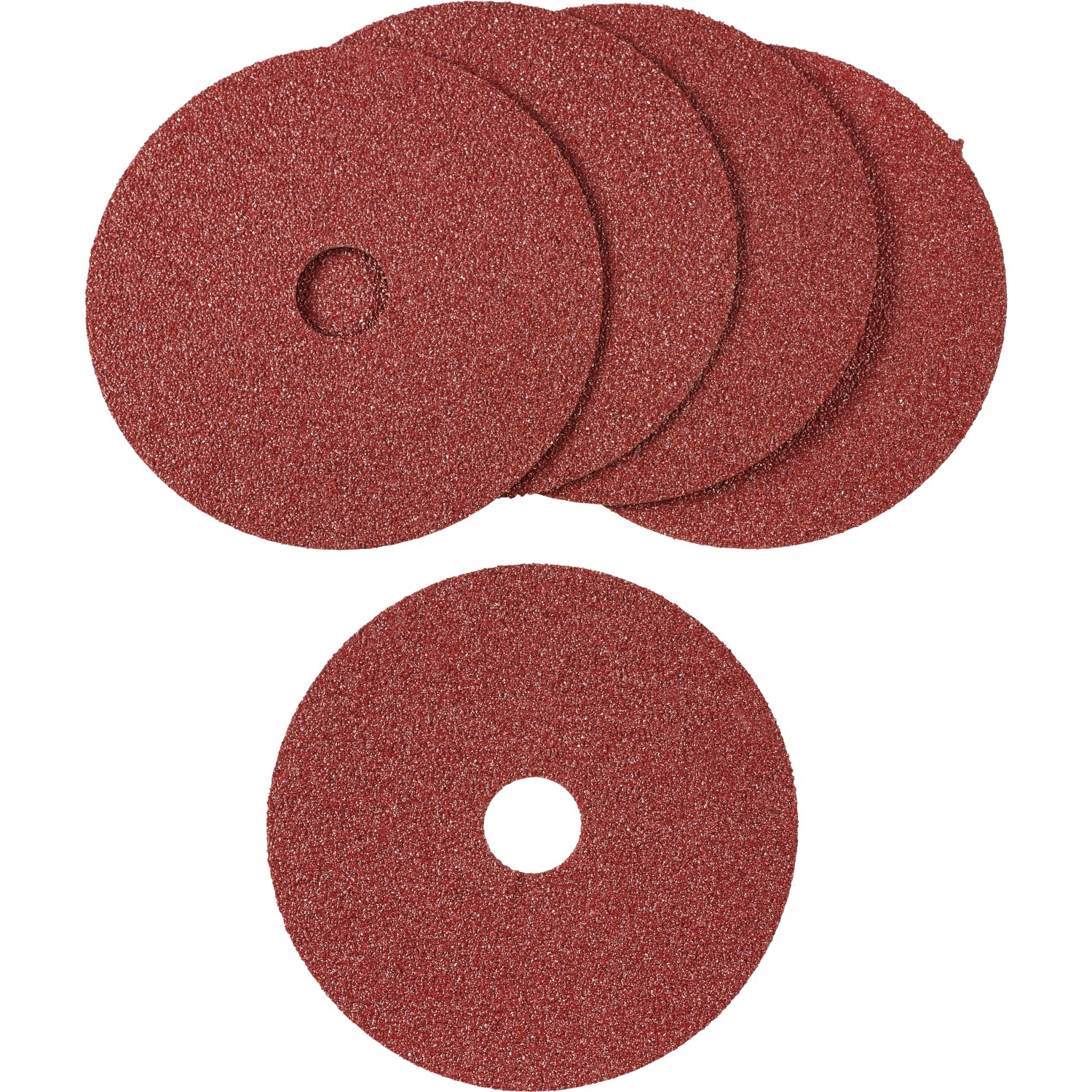 LUX Fíbrový kotouč Classic zrnitost 40, 5 ks, pr. 125 mm