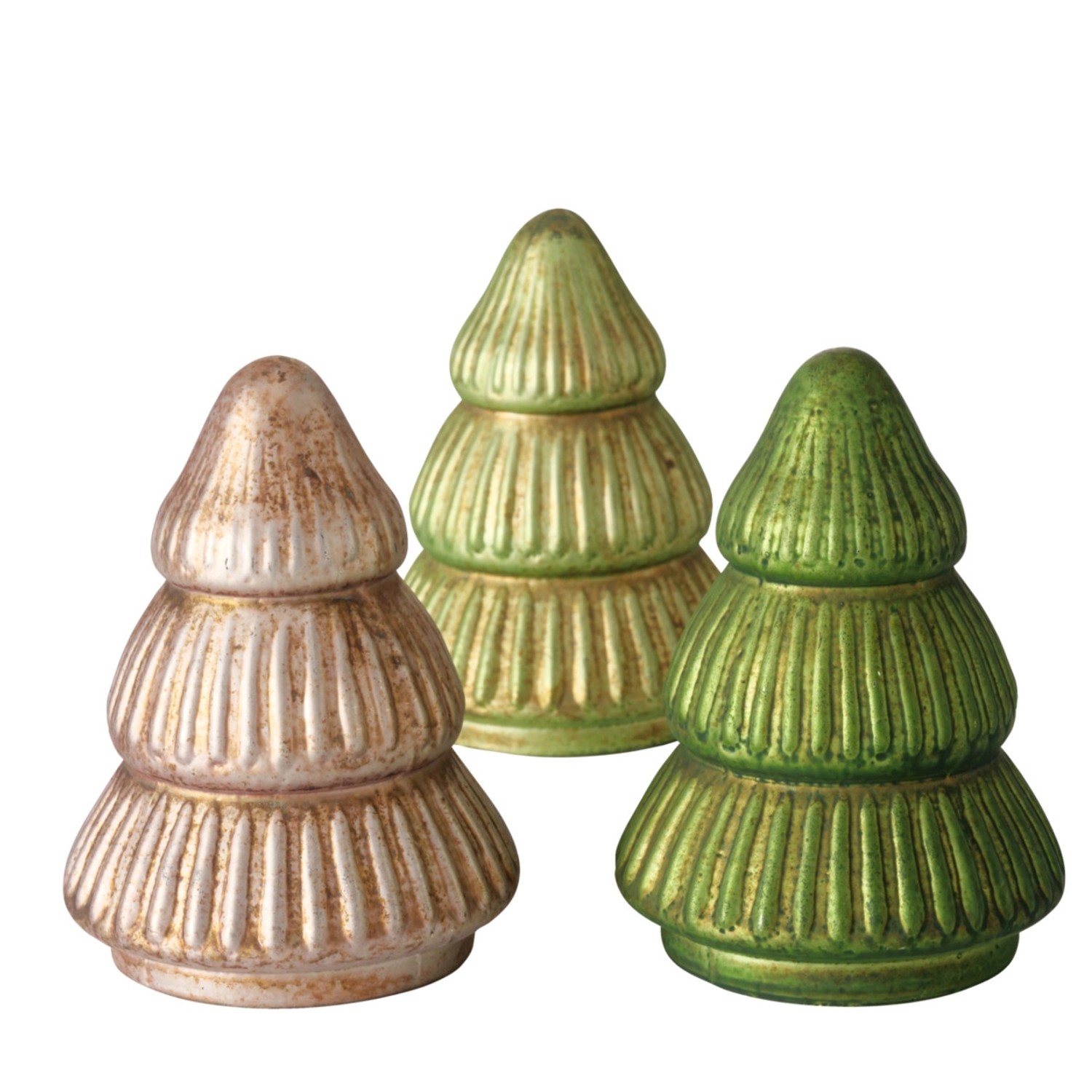 Boltze Dekorativní objekt stromeček Enola různé druhy pr. 8,5 x 12,5 cm, 1 ks