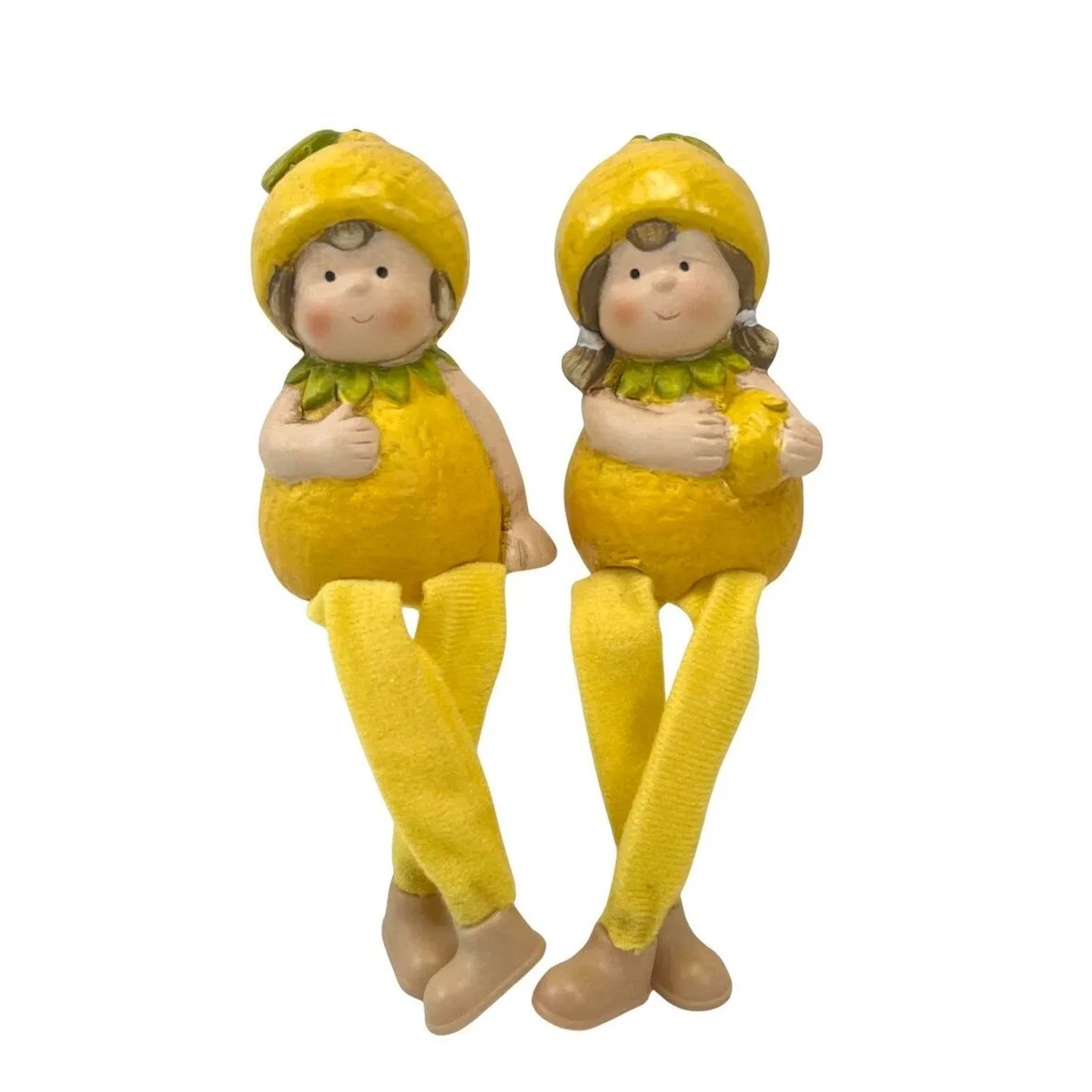 Boltze Sedící dekorativní figurka Lemon, různé druhy, 18 cm, 1 ks