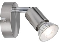 Paulmann Bodové svítidlo Carolina 1x 10 W GU10 matný nikl 230 V kov