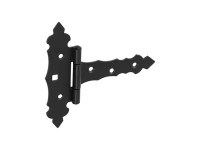 Domax Závěs brankový ozdobný ZOB 100, černá duplex, 130 x 100 mm