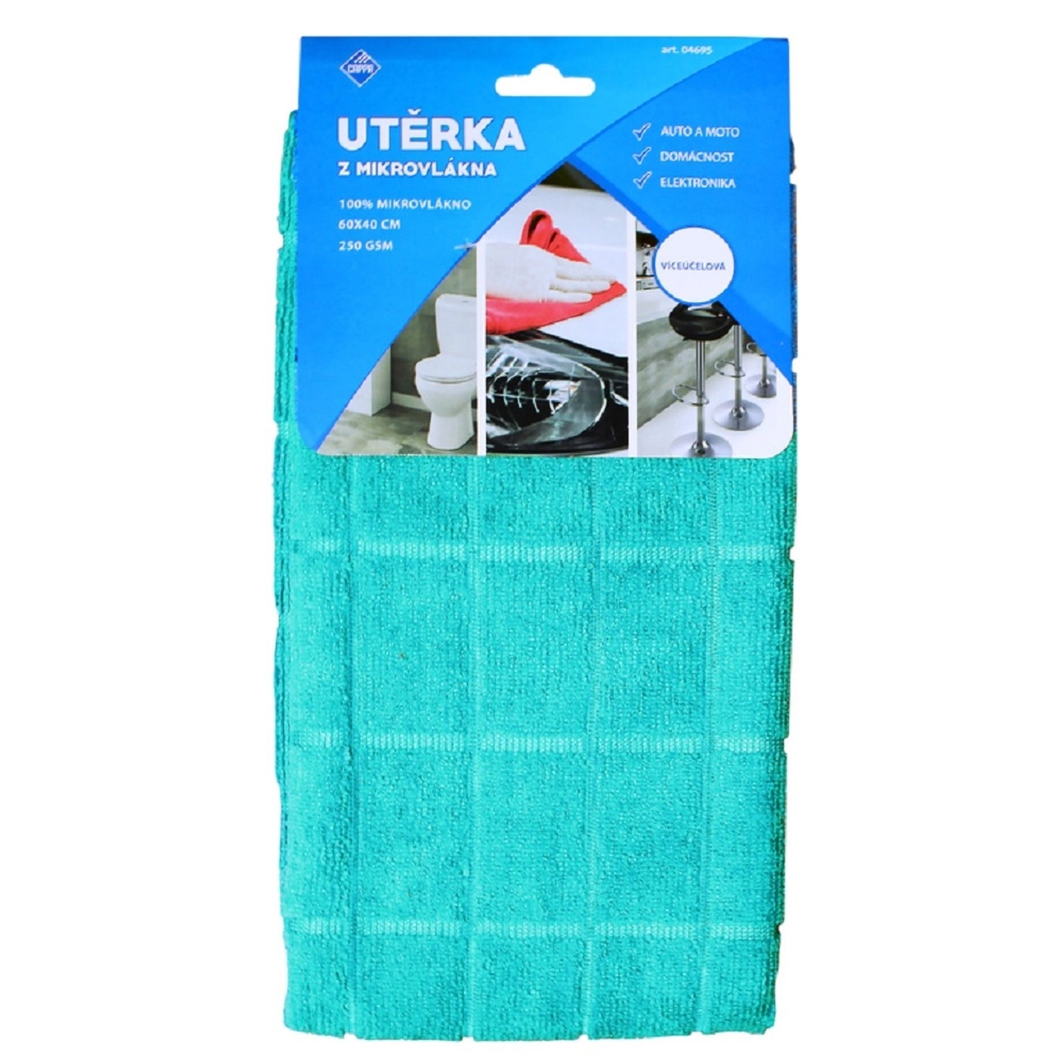 CAPPA Utěrka z mikrovlákna Super, 60 x 40 cm