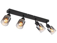 GLOBO Bodové stropní svítidlo HUBERTUS 4 x E14 max. 40 W, 560 x 70 x 137 mm