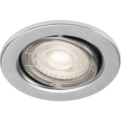 BRILONER Vestavné LED svítidlo hliník, GU10 5W 460lm 3000K pr. 86 x 70 mm, 1 ks