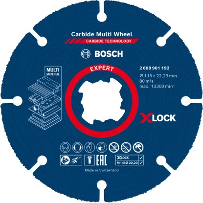 Bosch Řezný kotouč Expert Carbide Multi Wheel X-Lock, pr. 115 mm