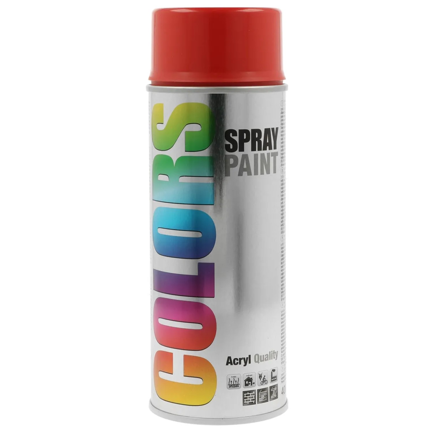Lak ve spreji COLORS RAL 3000 ohnivě červená lesklá 400 ml