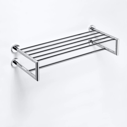 Bemeta Držák na ručníky OMEGA dvojitý s hrazdou 655 x 160 x 225 mm