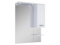 Maximus Nástěnná koupelnová skříňka se zrcadlem Eve s LED, 80 x 104 x 18,6 cm