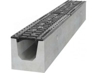 COVERNIT Odvodňovací žlab betonový B125 s litinovou mříží H120, 1000x130x120 mm COVERNIT Odvodňovací žlab betonový B125 s litinovou mříží H120, 1000x130x120 mm