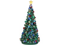 Lemax Vánoční dekorace Outdoor Holiday Tree 24,5 x 11,5 x 11,5 cm